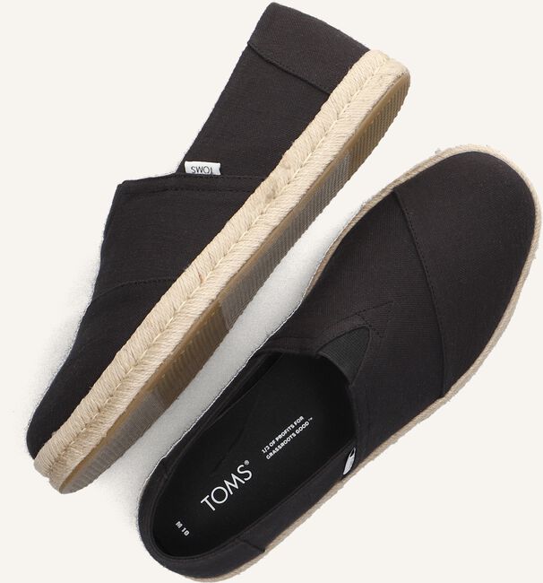Zwarte TOMS Instappers ALP ROPE 2.0 Zwarte TOMS Instappers ALP ROPE 2.0 - large