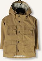 Camel LIL' ATELIER Parka's NMMGODO LONG LOOSE JACKET FO LIL Camel LIL' ATELIER Parka's NMMGODO LONG LOOSE JACKET FO LIL - medium