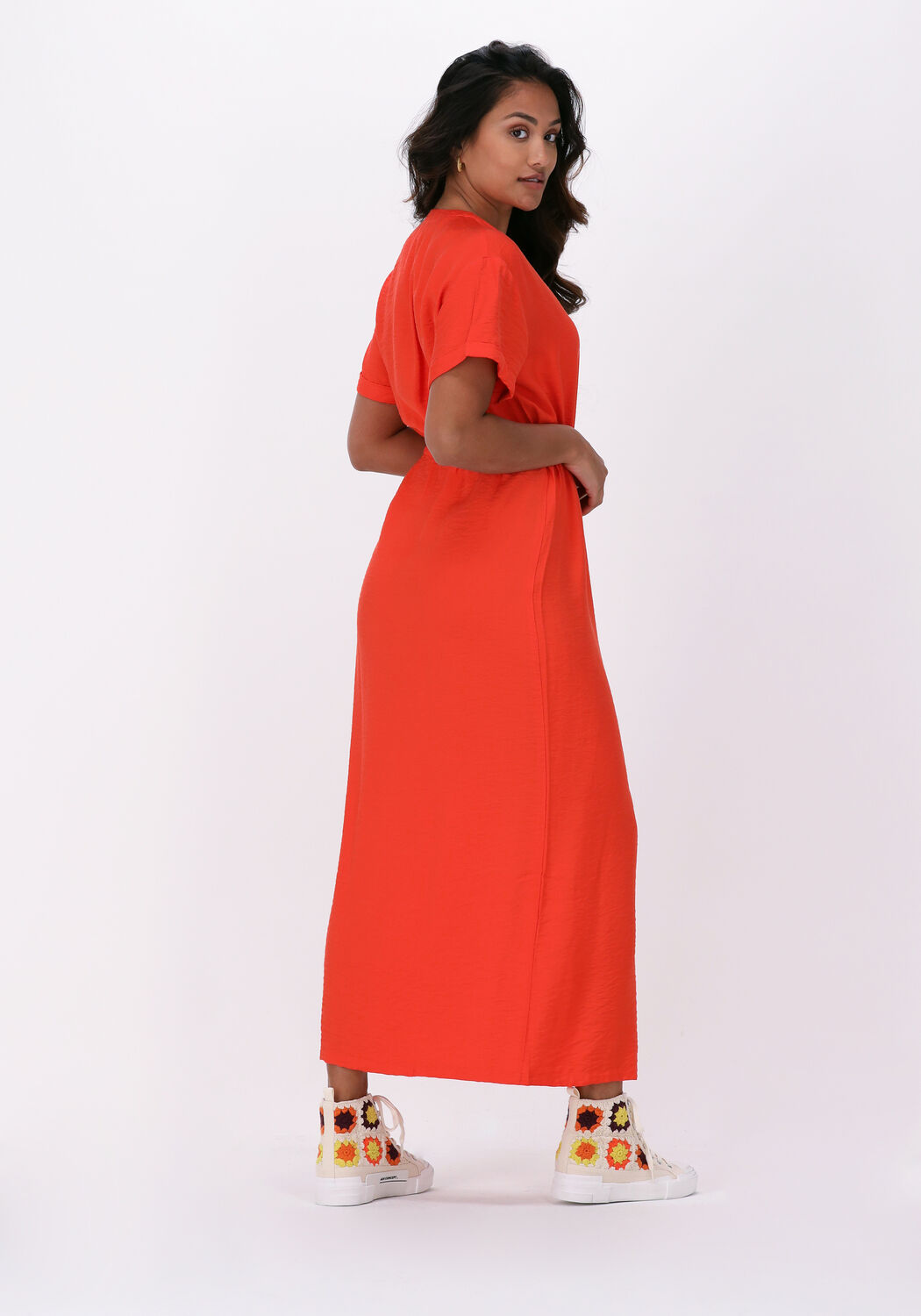 Maxi jurk oranje sale
