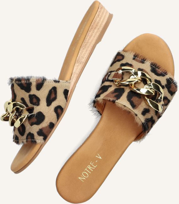 Beige NOTRE-V Slippers 119-123 Beige NOTRE-V Slippers 119-123 - large