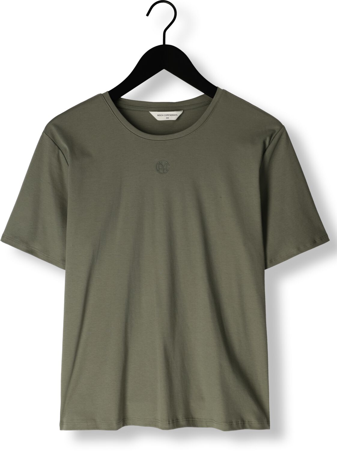 MSCH COPENHAGEN Dames Tops & T-shirts Mschmelea Icon Tee Groen