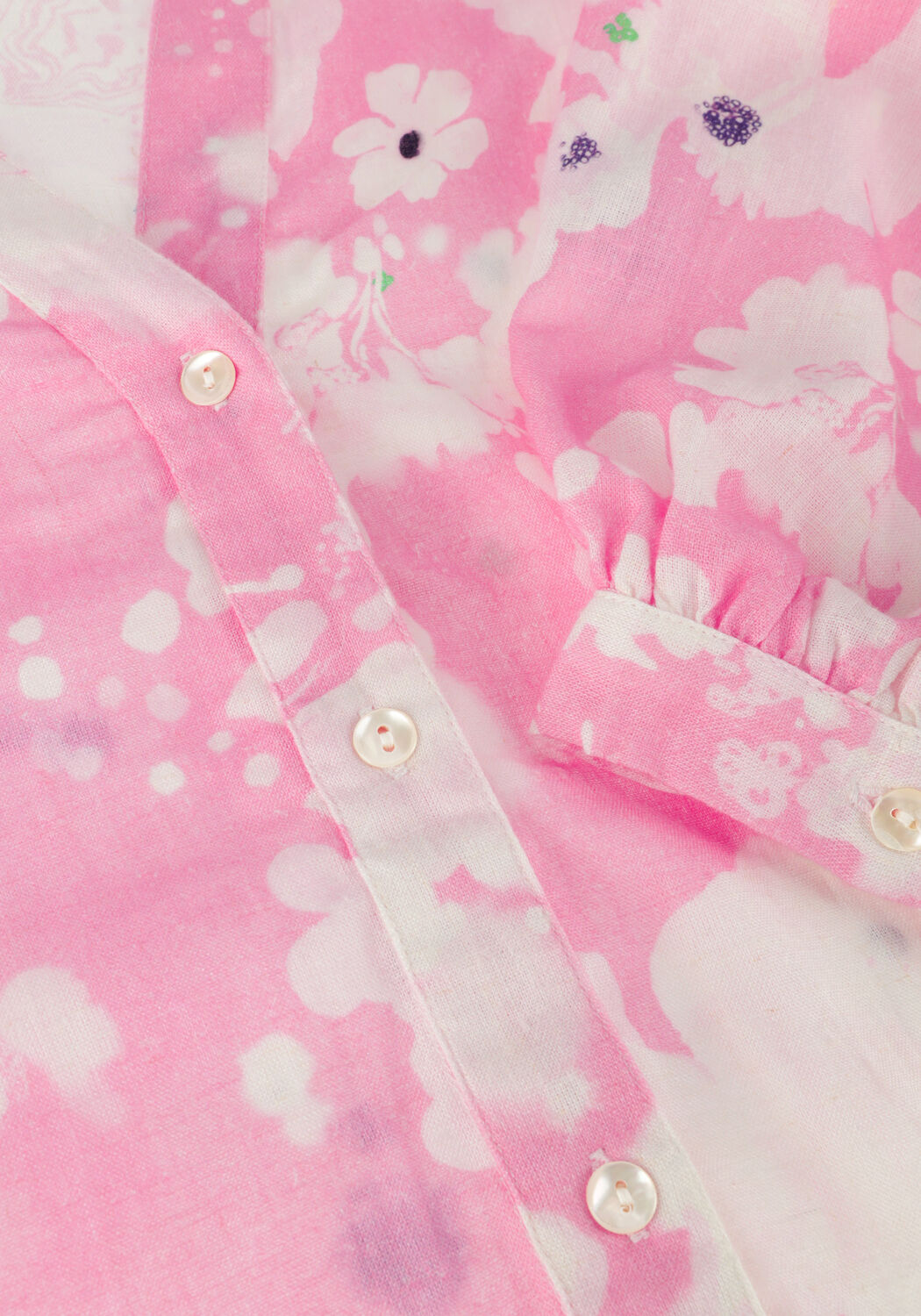 Roze POM AMSTERDAM Blouses LILIES PINK - large