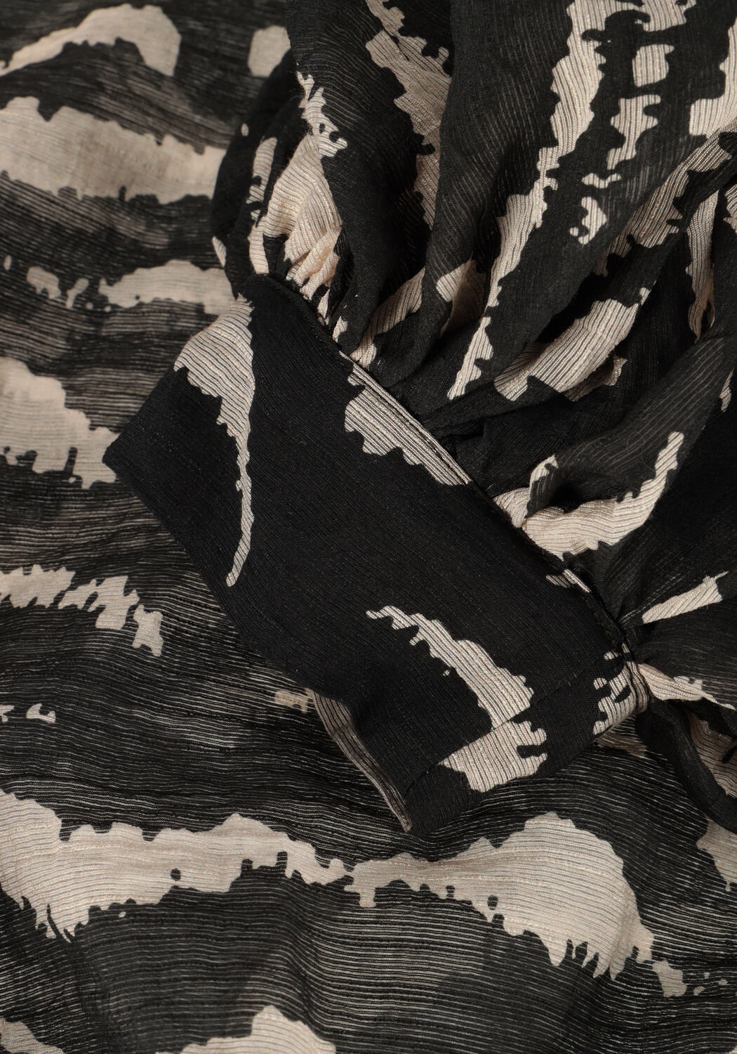 Zwarte BY-BAR Blouses BELLA ZEBRA BLOUSE - large