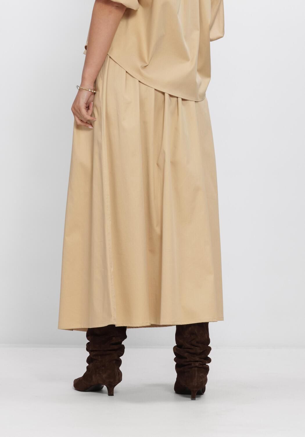 Beige AMAYA AMSTERDAM Broeken SUTTON SKIRT - large
