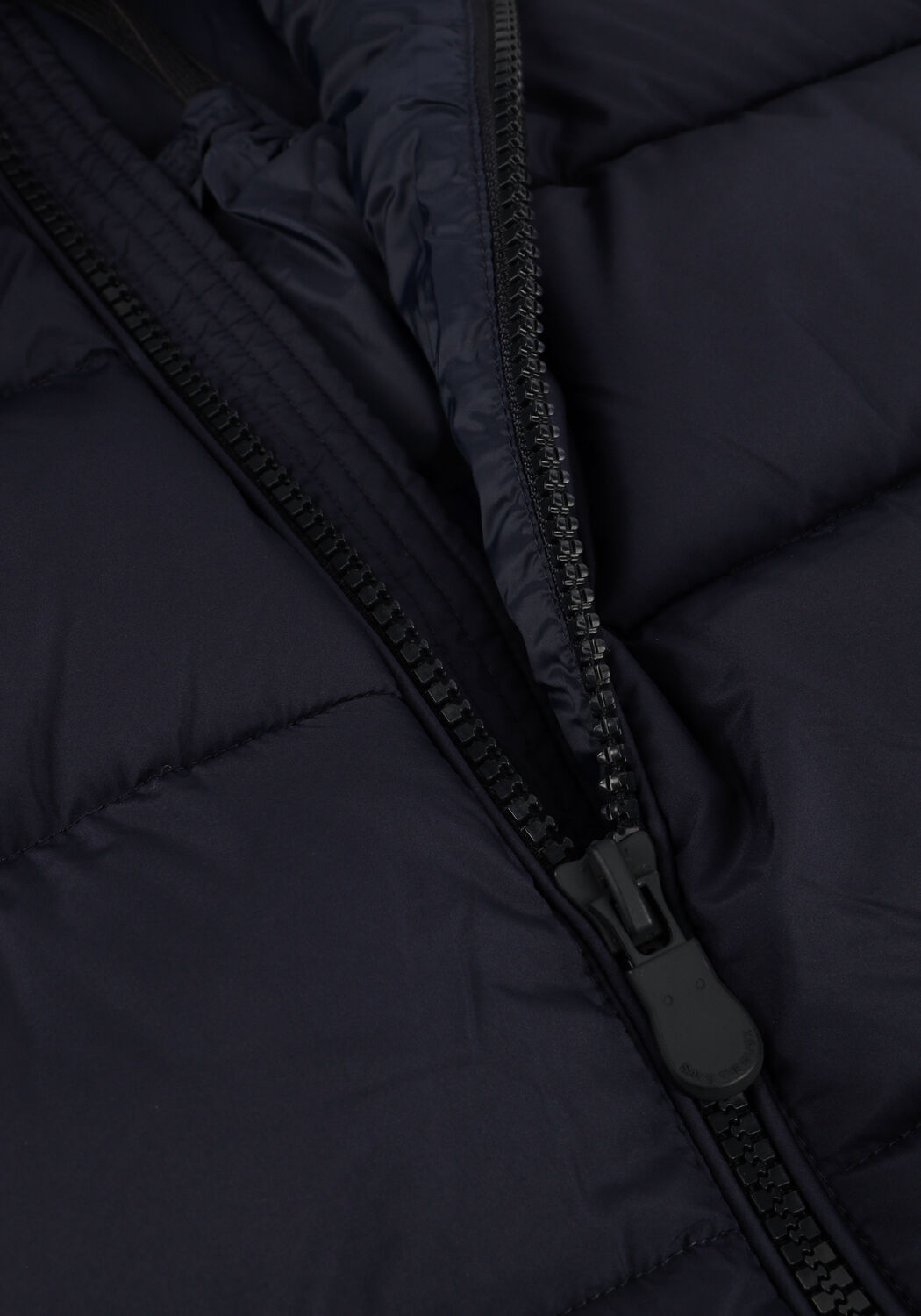 Donkerblauwe SAVE THE DUCK Gewatteerde jas BORIS MIRO21 - large