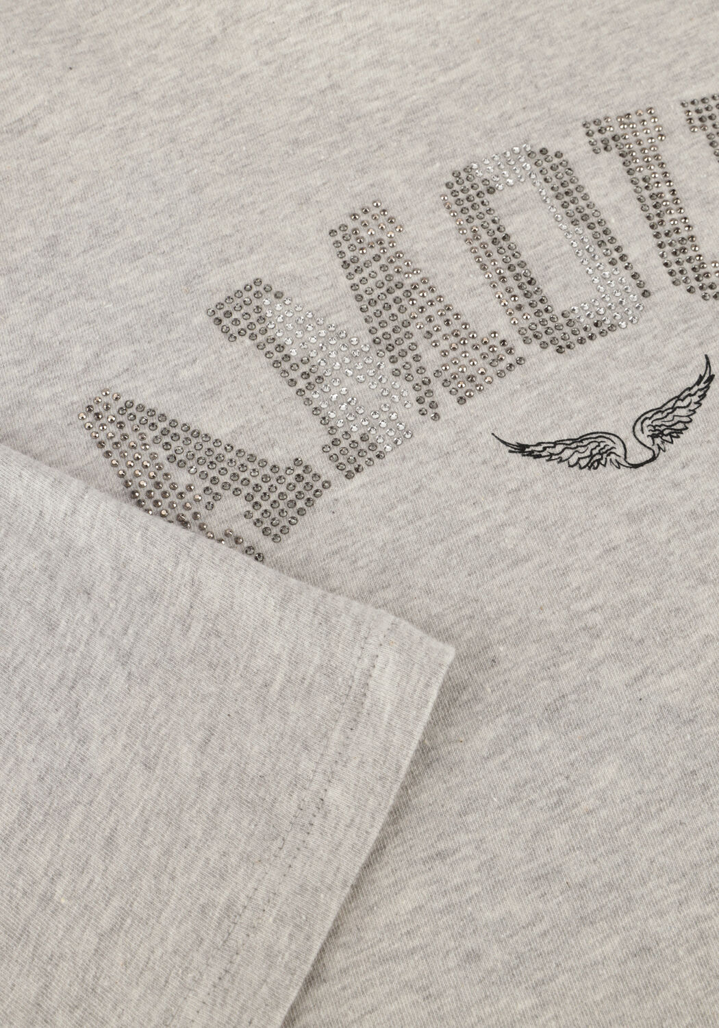 Lichtgrijze ZADIG & VOLTAIRE T-shirt X60319 - large