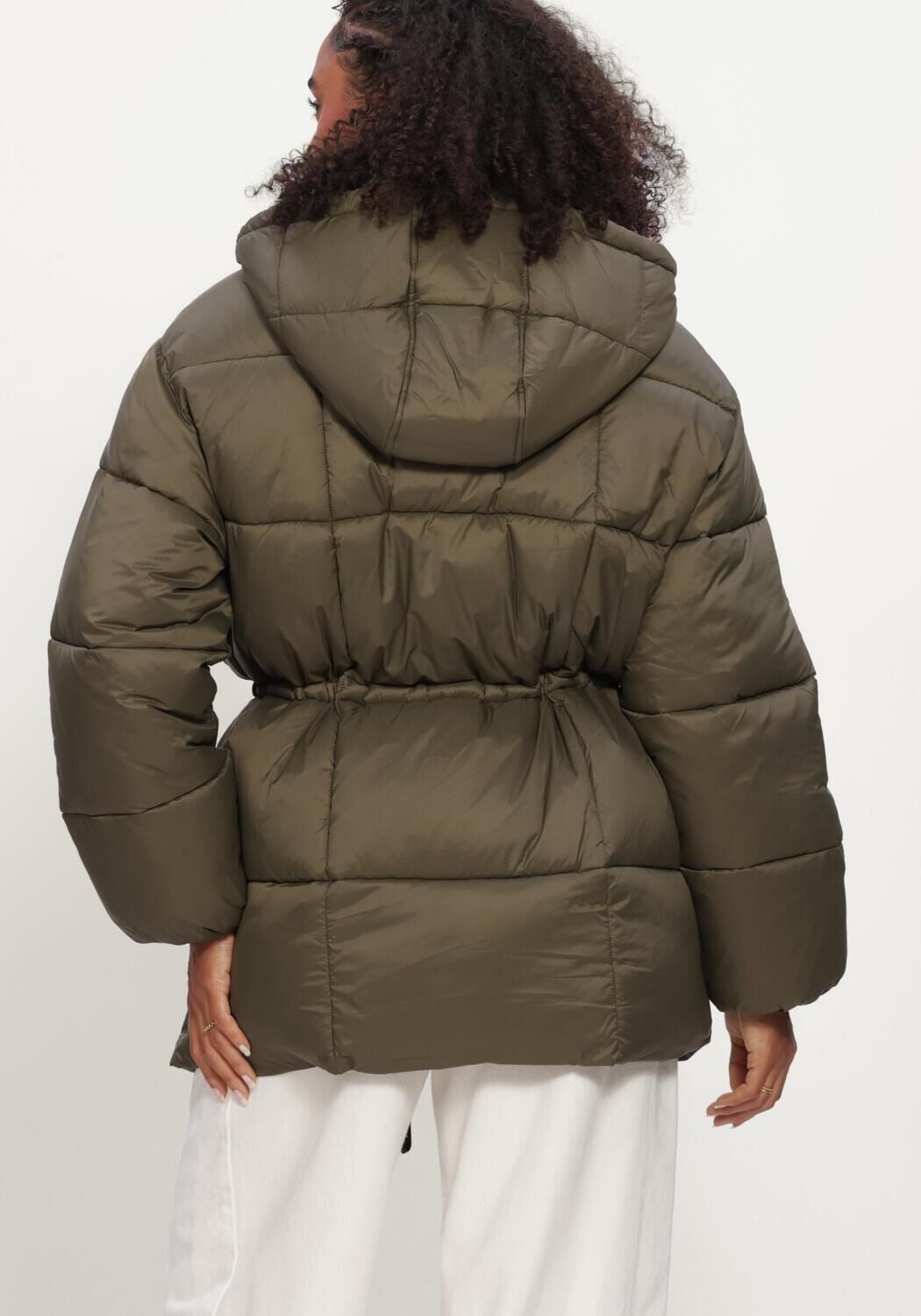 HAUTE L'AMITIÉ Haute L'Amitié Dames Jassen Climb Puffer Jacket Groen