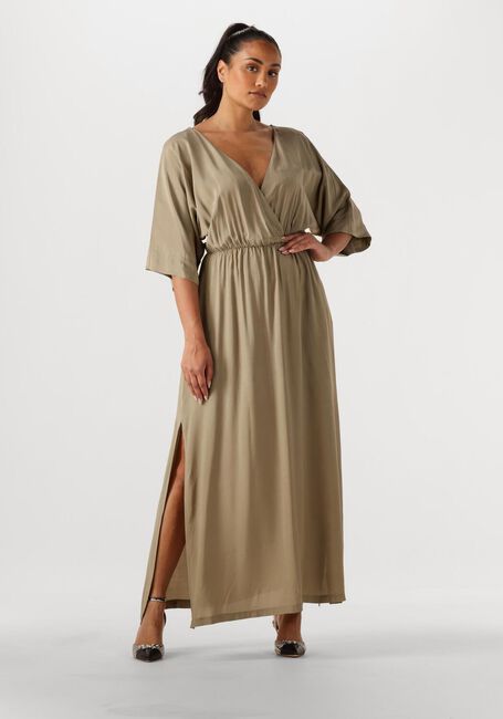 Khaki ACCESS Maxi jurk 53-3363-437 - large