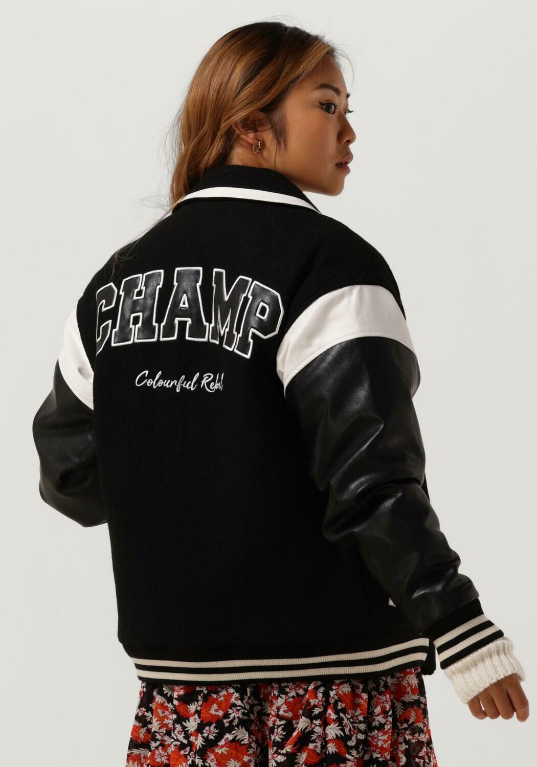 Baseball jacket colourful 2025 rebel
