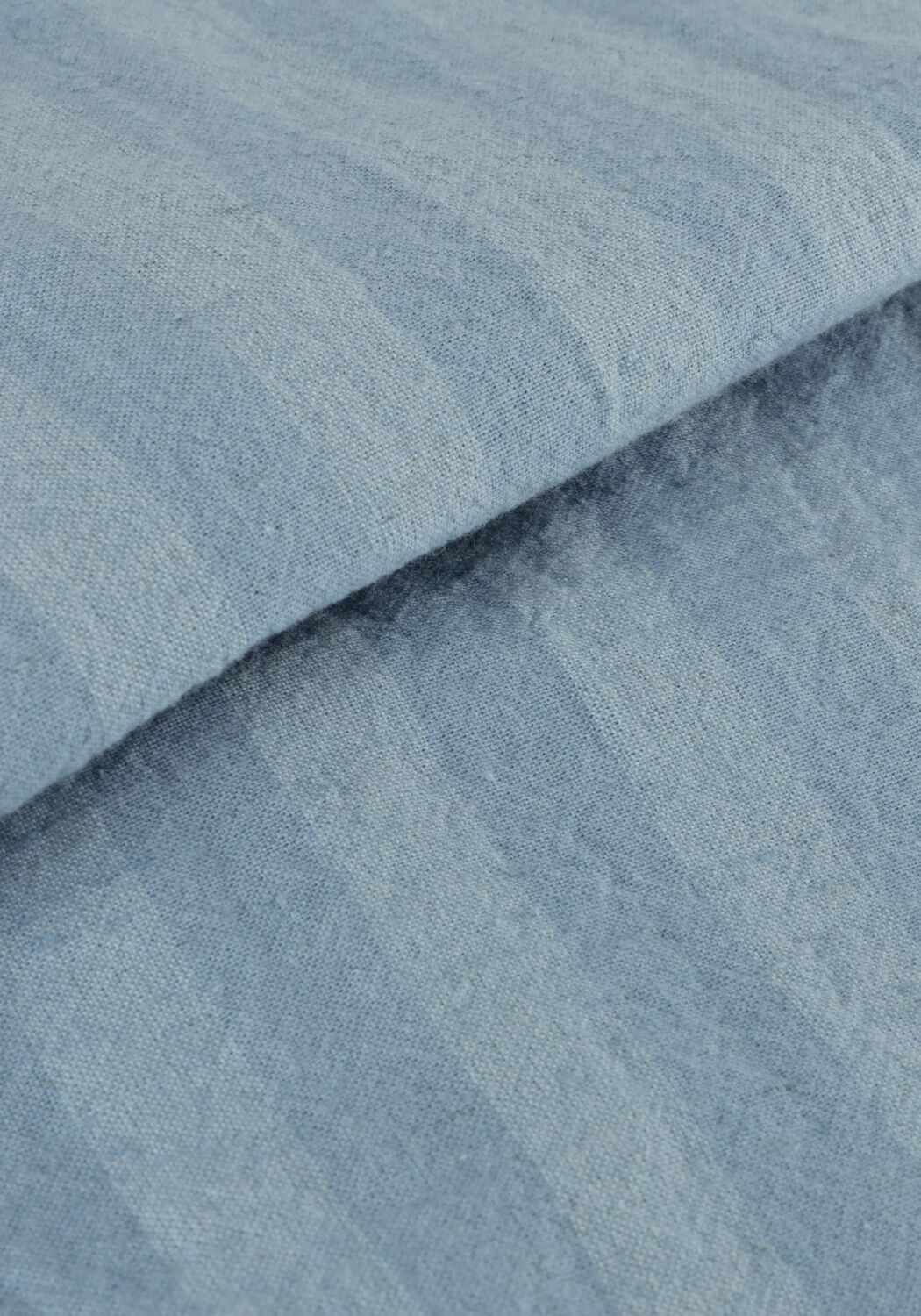 Lichtblauwe DAILY7 T-shirt SHIRT STRIPED - large