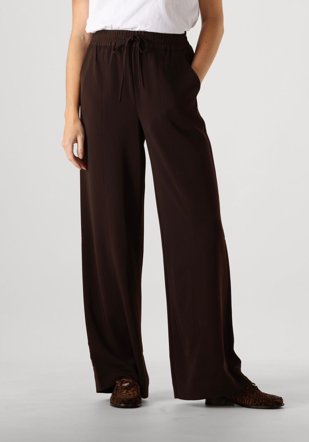 GESTUZ Dames Broeken Malenagz Pants Bruin