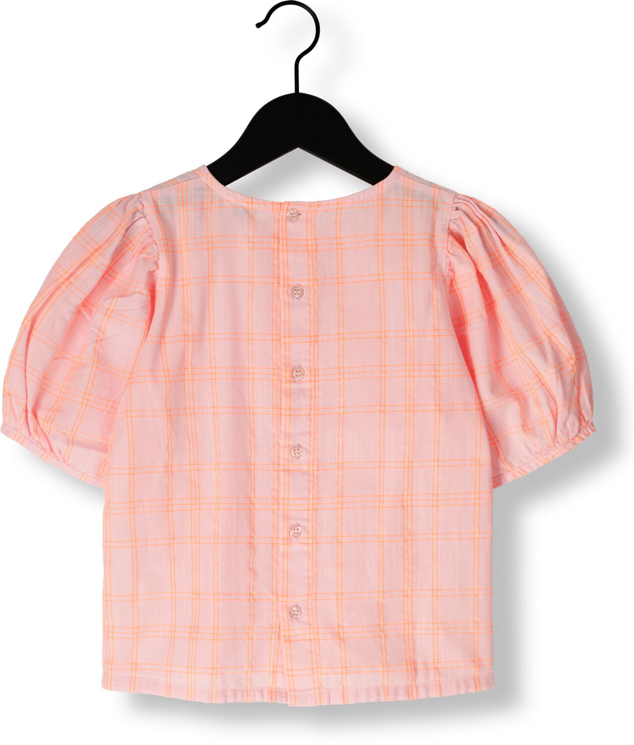 PETIT BLUSH Meisjes Blouses Puff Sleeve Blouse Lichtroze