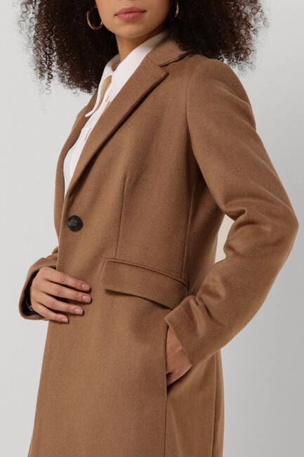 Camel BEAUMONT Mantel LONG BLAZER COAT - large
