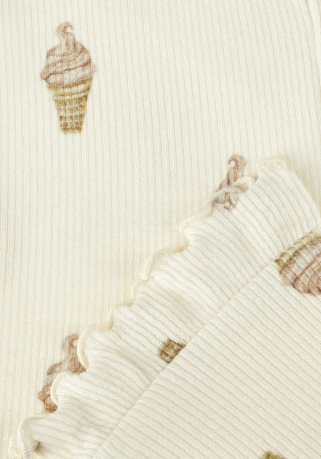 Witte LIL' ATELIER Legging NBFGAVO EKA SLIM LEGGING LIL - large