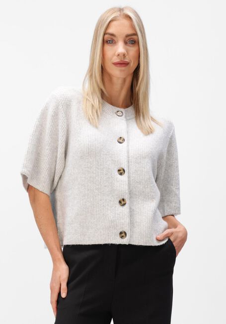 Grijze MODSTR&Ouml;M Vest NOEMD CARDIGAN - large