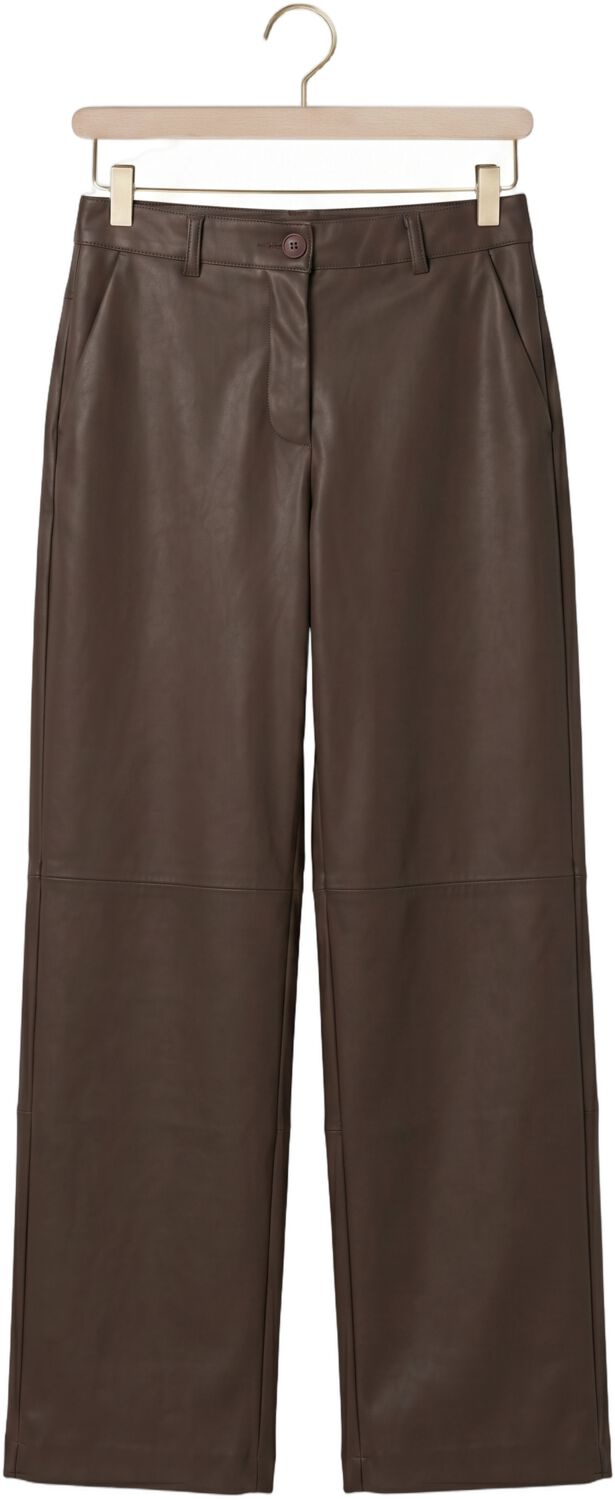 KNIT-TED Dames Broeken Naomi Pant Taupe
