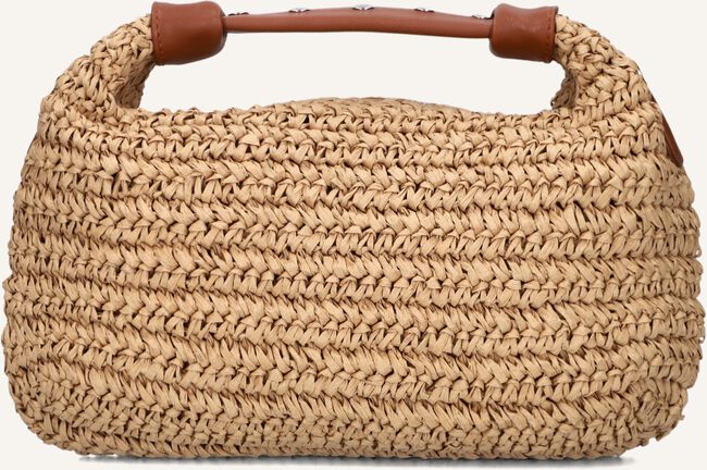 Bruine NÚNOO Schoudertas DANDY RAFFIA Bruine NÚNOO Schoudertas DANDY RAFFIA - large