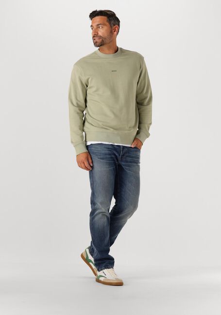 Olijf BOSS ORANGE Sweater WESMALLCREW 10244192 01 - large