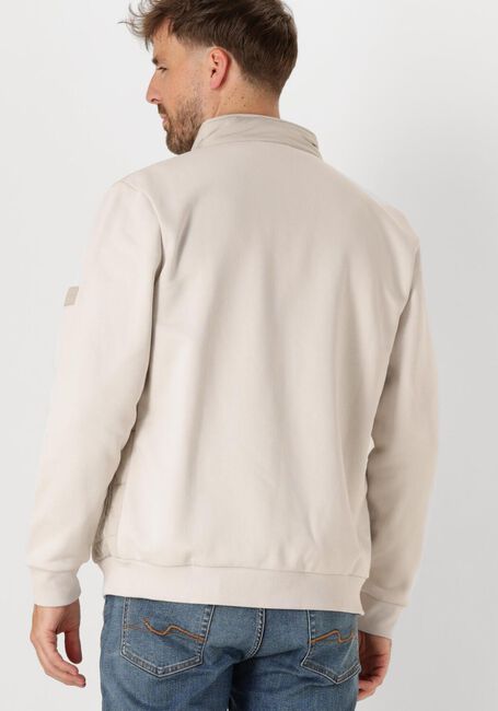 Beige GENTILUOMO Gewatteerde jas CARDIGAN ZIP - large