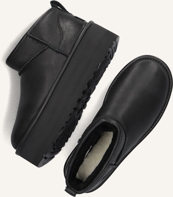 Zwarte UGG Vachtlaarzen W CLASSIC ULTRA MINI PLATFORM Zwarte UGG Vachtlaarzen W CLASSIC ULTRA MINI PLATFORM - large