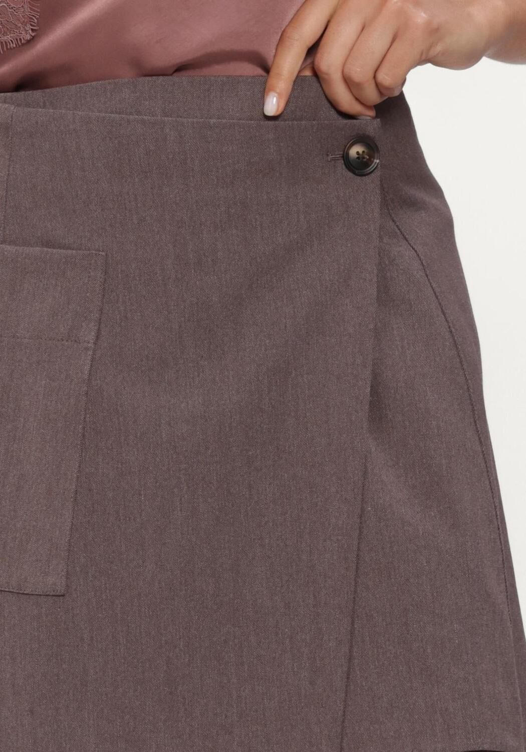 OBJECT Dames Rokken Objlisa Re Wrap Skirt Bruin