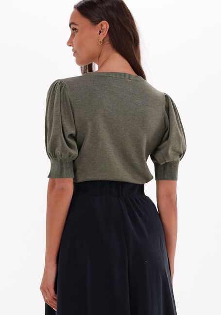 Groene MINUS Top LIVA KNIT TEEE - large