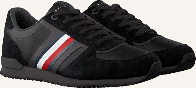 Zwarte TOMMY HILFIGER Lage sneakers ICONIC RUNNER Zwarte TOMMY HILFIGER Lage sneakers ICONIC RUNNER - large