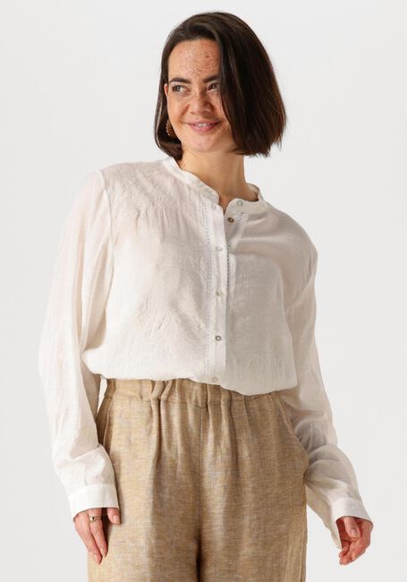 Gebroken wit NUKUS Blouses ROSAN BLOUSE EMBROIDERY - large