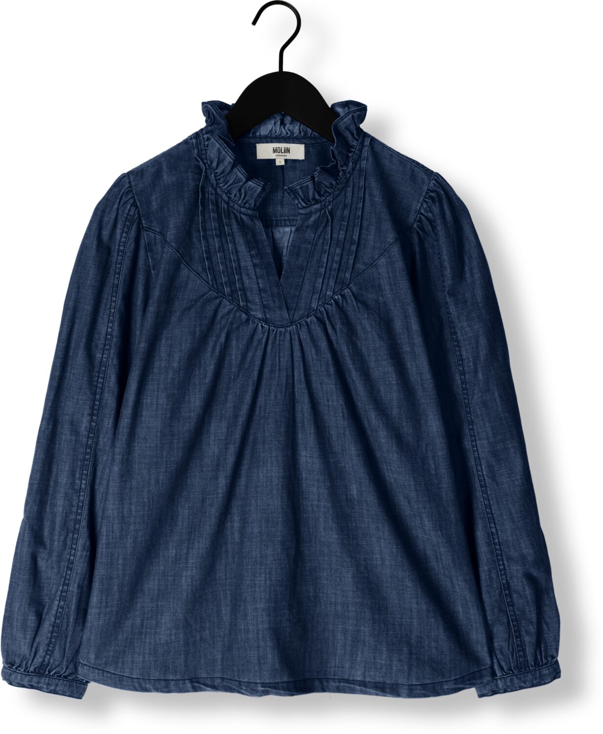 MOLIIN Dames Blouses Beatrix Blauw