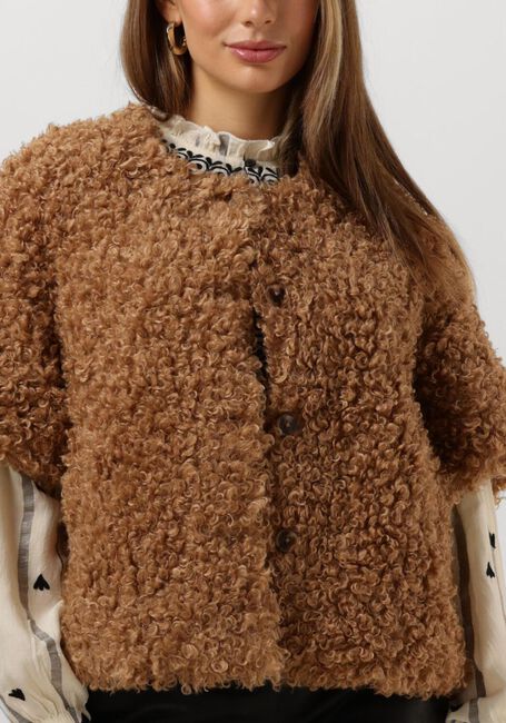 Bruine SUMMUM Gilet JACKET FAUX FUR - large