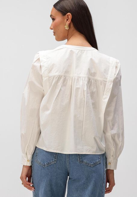 Witte BY-BAR Blouses SOOF EMBROIDERY BLOUSE - large