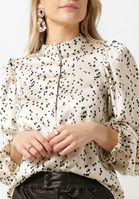 Beige BRUUNS BAZAAR Blouses ACACIA FRIA SHIRT - large