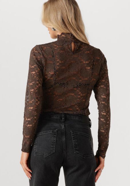 Bruine NEO NOIR Tops & T-shirts LIZA LACEFLOWER BLOUSE - large