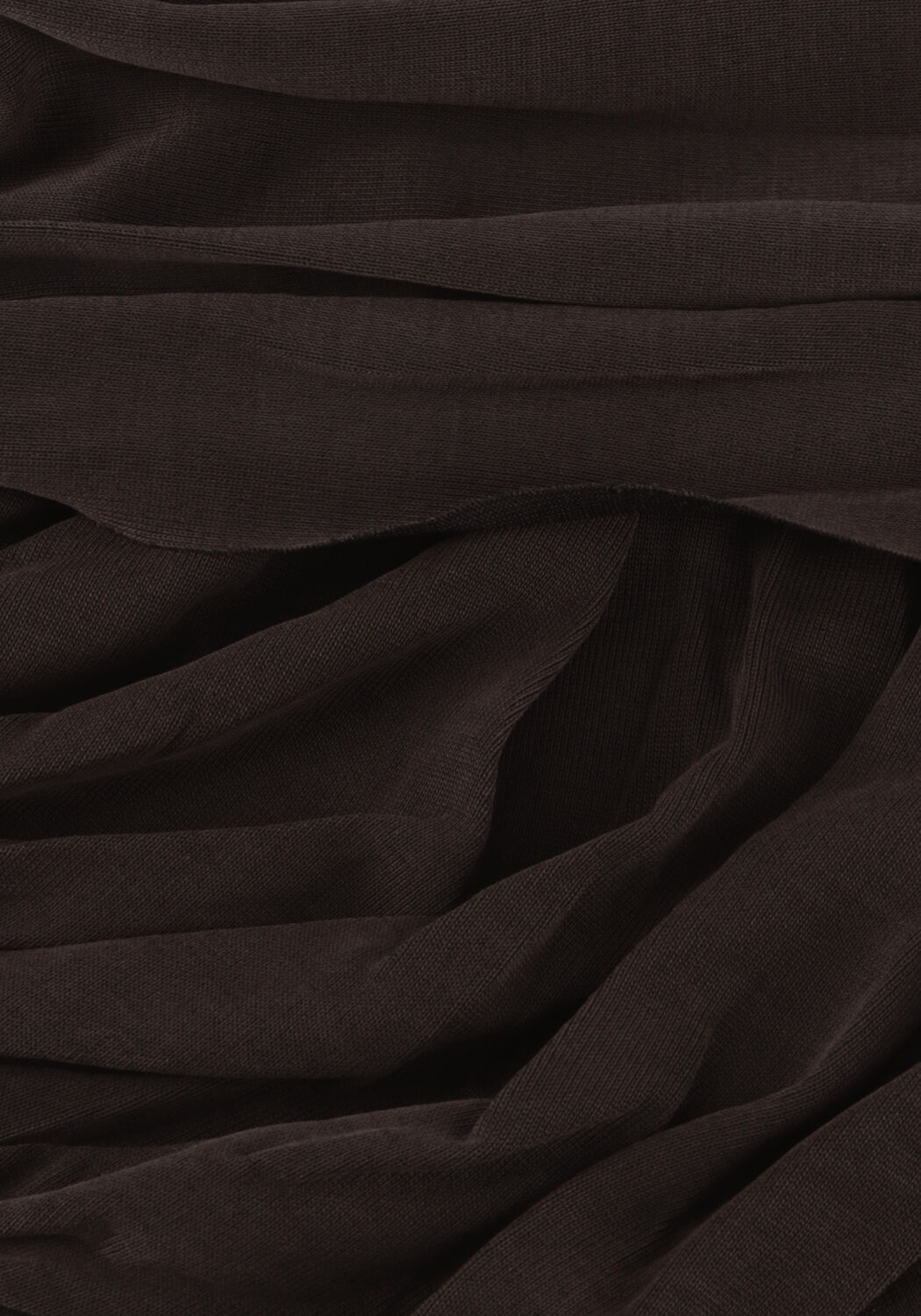 Antraciet CO'COUTURE Top CAMILLA DRAPE LONGSLEEVE BLOUSE - large