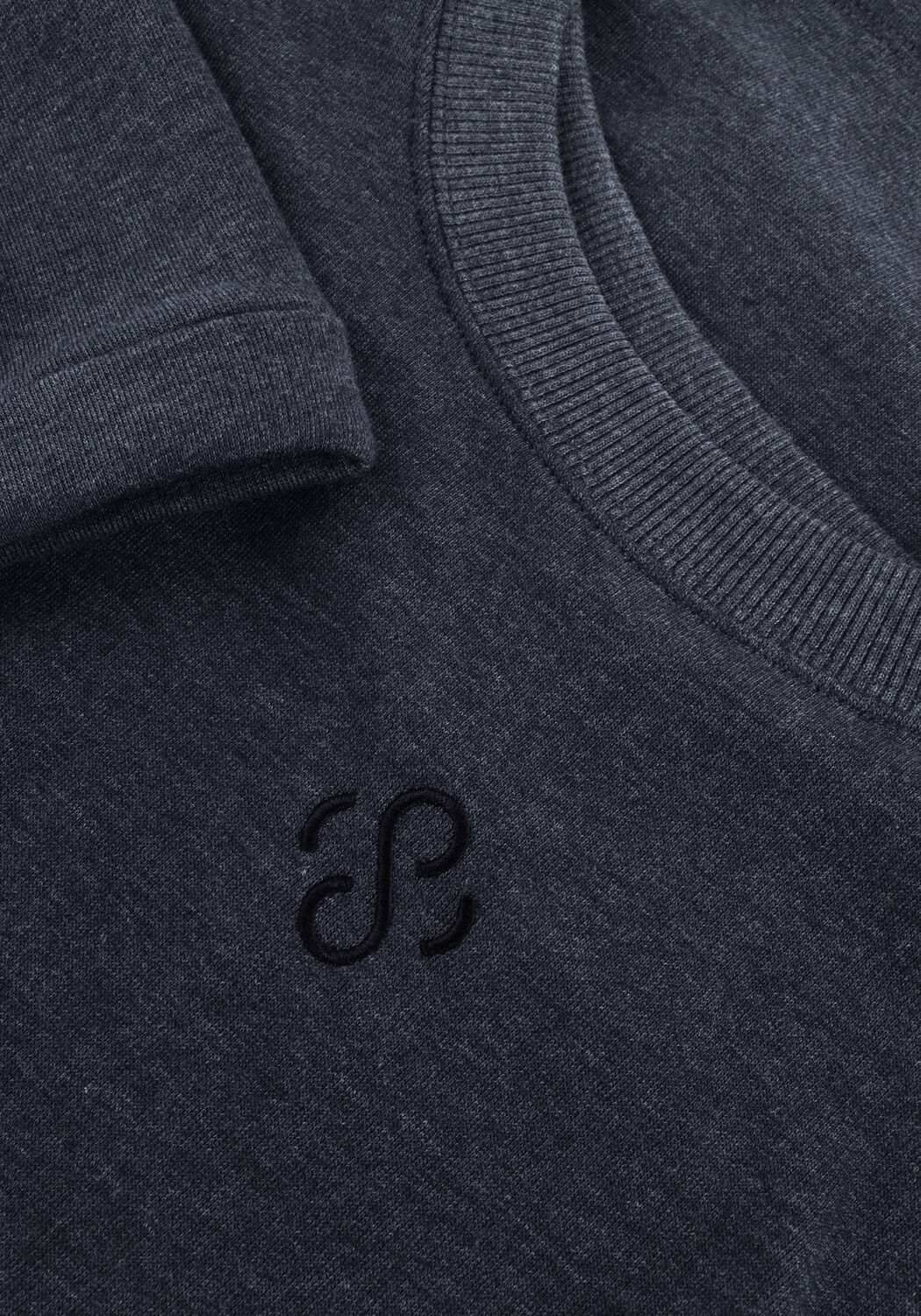 Donkerblauwe SUMMUM Top TOP SHORT SLEEVE SWEAT - large