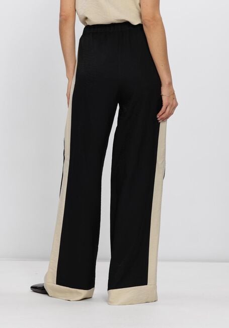 Multi JANSEN AMSTERDAM Wijde broek OLENE BROEK CB 422 COLOR BLOCK ELASTIC WAIST - large