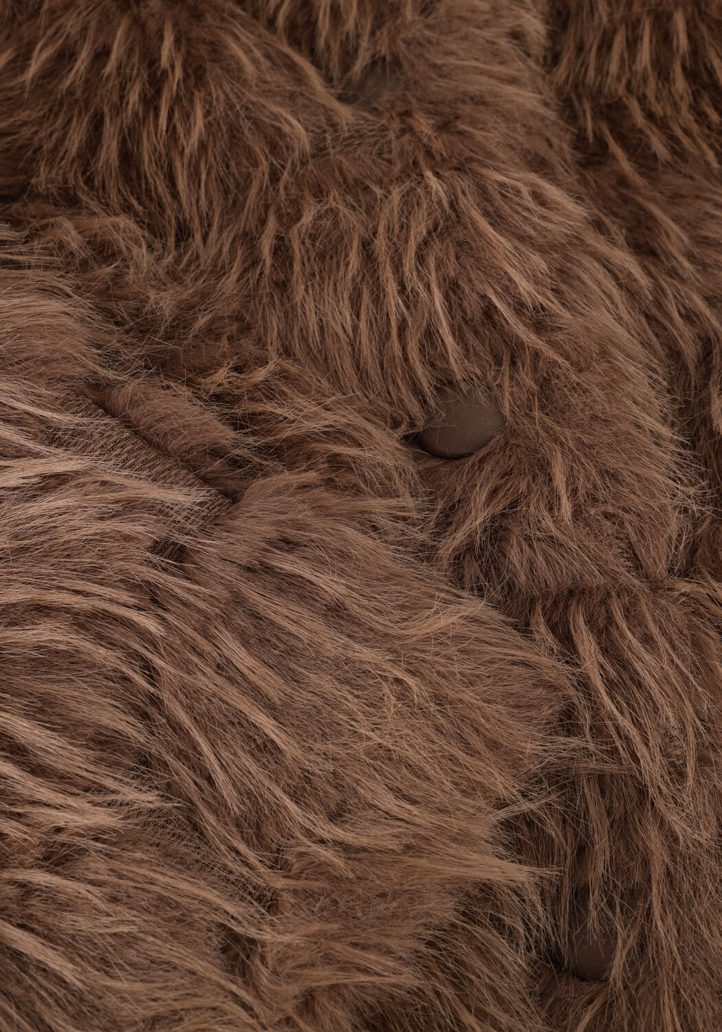 Bruine AIMEE THE LABEL Faux fur jas WILLEM - large