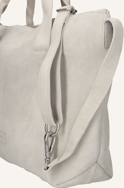 Grijze SHABBIES Laptoptas ESSIE LAPTOP SUEDE Grijze SHABBIES Laptoptas ESSIE LAPTOP SUEDE - large