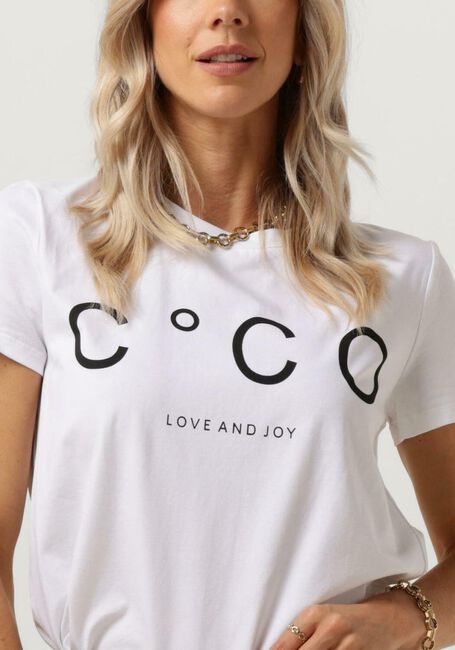 Witte CO'COUTURE T-shirt COCO SIGNATURE TEE - large