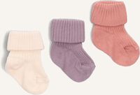 Lichtroze MP DENMARK Sokken COTTON RIB BABY SOCK 3-PACK Lichtroze MP DENMARK Sokken COTTON RIB BABY SOCK 3-PACK - medium