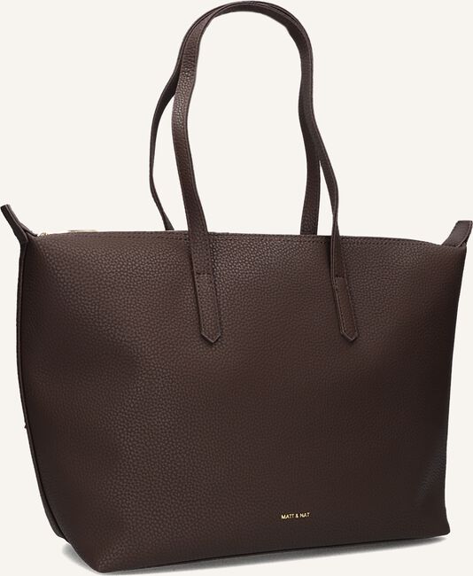 Bruine MATT & NAT Handtas ABBI Bruine MATT & NAT Handtas ABBI - large