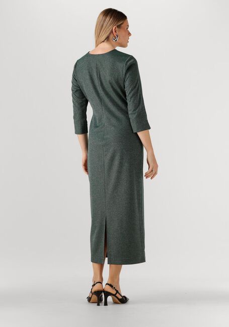 Donkergroene STUDIO ANNELOES Midi jurk VALERIE SPARKLE DRESS - large