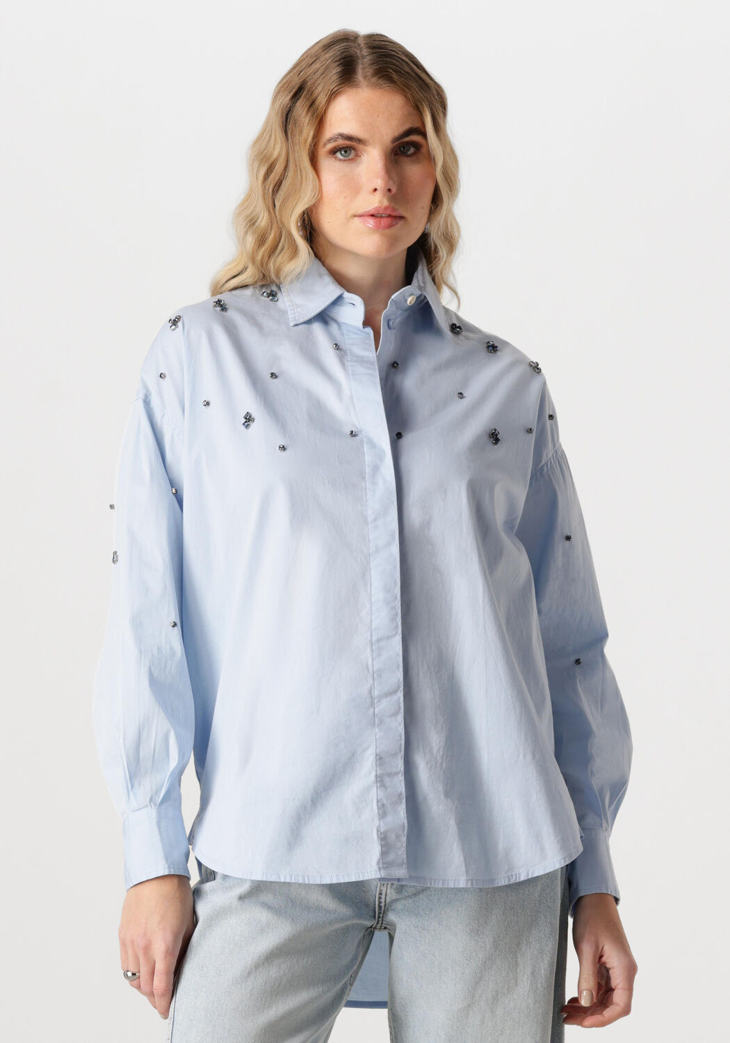 JOSH V Dames Blouses Lova Blauw