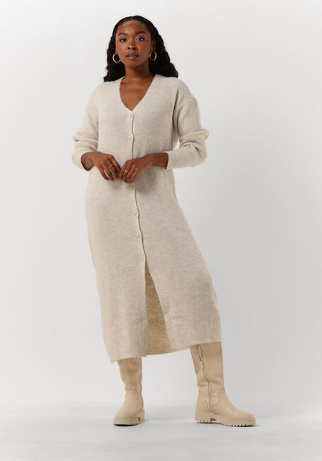 Witte ANOTHER LABEL Midi jurk SMASTEIN DRESS L/S - large