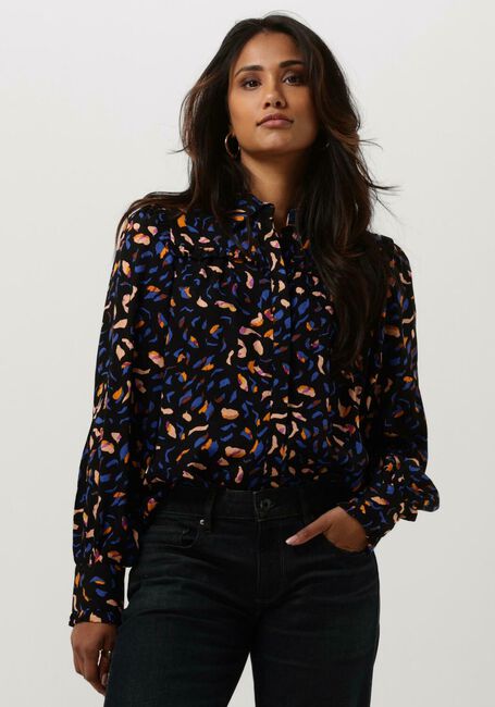 Zwarte Y.A.S. Blouses YASSPILO LS YOKE SHIRT - large