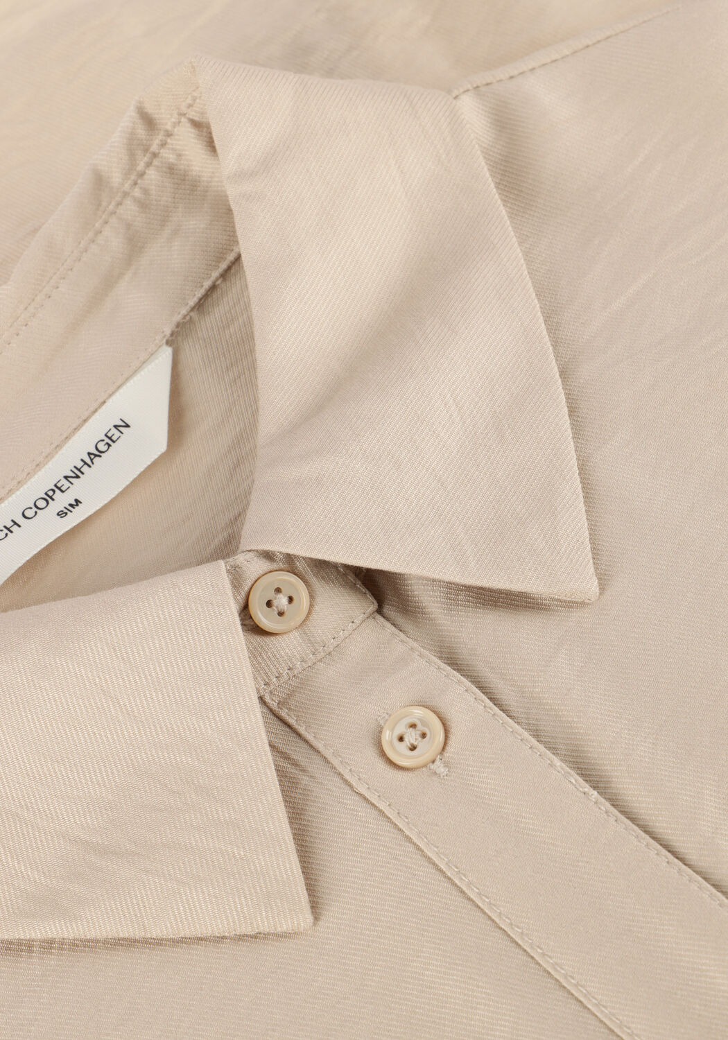 Beige MSCH COPENHAGEN Blouses MSCHNYLA AMABELLE 2 4 SHIRT - large