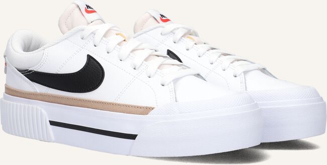 Witte NIKE Lage sneakers WMNS COURT LEGACY LIFT Witte NIKE Lage sneakers WMNS COURT LEGACY LIFT - large