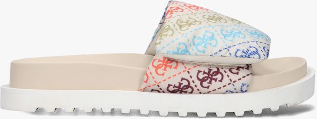 GUESS Tarishae denim slippers blauw GUESS Tarishae denim slippers blauw
