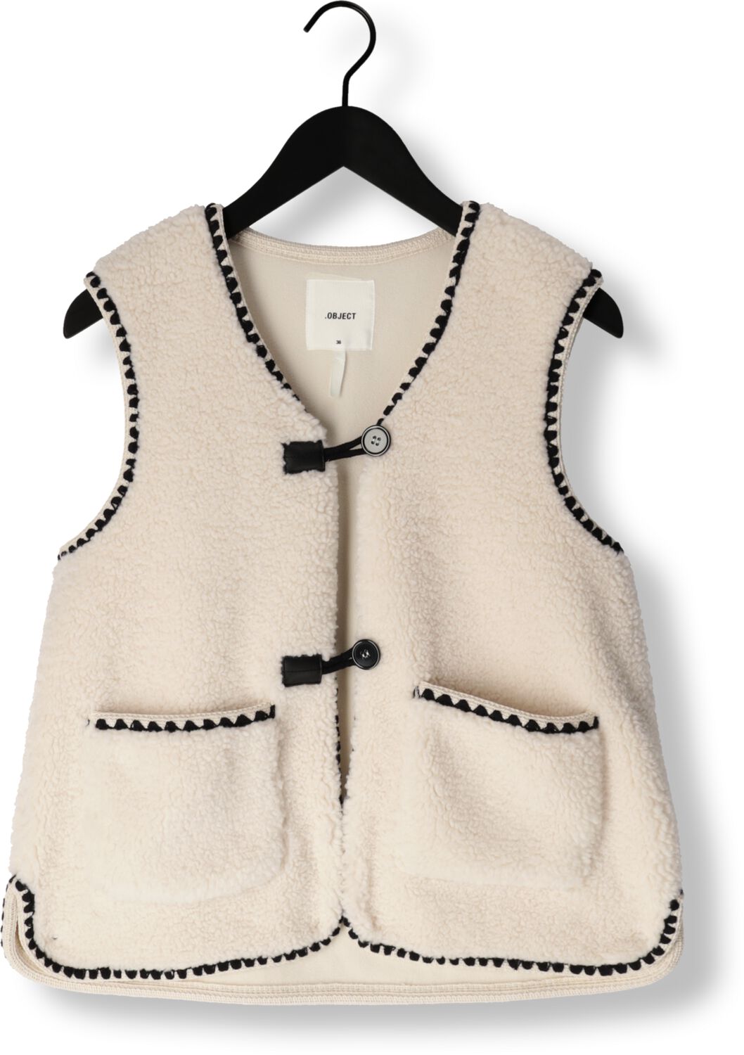 OBJECT Dames Blazers Objpauline Waistcoat Gebroken Wit