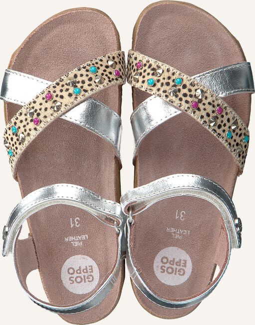 Zilveren GIOSEPPO Platte sandalen 43775 Zilveren GIOSEPPO Platte sandalen 43775 - large